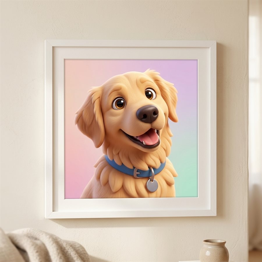 Portrait en cartoon 3D